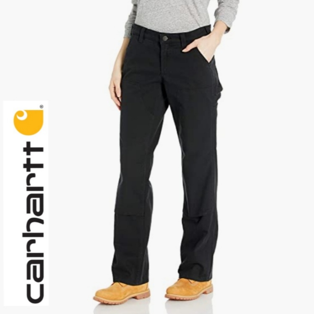 Carhartt Womens Loose Fit Double Front Pant (16 Tall)